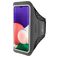 Mobiparts Comfort Fit Brassard Téléphone Samsung Galaxy A22 5G Brassard Coque de Sport en Neoprène - Noir
