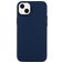 Mobigear Colors Coque iPhone 14 Plus Coque arrière en TPU Souple - Bleu Marin