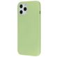 Mobiparts Coque iPhone 12 Pro Max Coque arrière en Silicone - Pistache Green