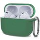 Mobigear Classic Coque Apple AirPods Pro 2 Coque en Silicone Souple - Vert