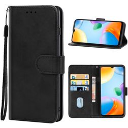 Mobigear Wallet Housse POCO C40 Etui Porte-Monnaie - Noir