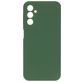 Mobiparts Coque Samsung Galaxy A14 Coque arrière en Silicone - Forest Green
