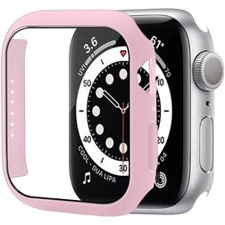 Mobigear Colors Coque Apple Watch - 45 mm Coque Rigide - Rose