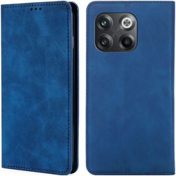 Mobigear Retro Slim Housse OnePlus 10T Etui Porte-Monnaie - Bleu