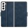 Mobigear Slim Magnet Housse Samsung Galaxy S22 Etui Porte-Monnaie - Bleu