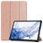Mobigear Tri-Fold Coque Samsung Galaxy Tab S9 Etui - Rose doré