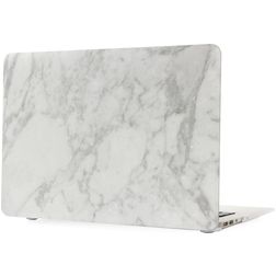 Mobigear Marble MacBook Pro 13 pouces (2016-2023) Coque rigide pour MacBook - Gris - Modèle A1706 / A1708 / A1989 / A2159 / A2289 / A2251 / A2338