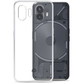 Mobilize Gelly Coque Transparente Nothing Phone (2) Coque arrière en TPU Souple - Transparent