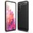 Mobigear Brushed Slim Coque Samsung Galaxy S21 FE Coque arrière en TPU Souple - Noir