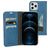 Mobiparts Classic Wallet iPhone 12 Pro Max Étui Portefeuille - Steel Blue