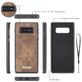 Caseme 008 Housse Samsung Galaxy S10 Etui avec Coque Détachable Porte-Monnaie - Marron
