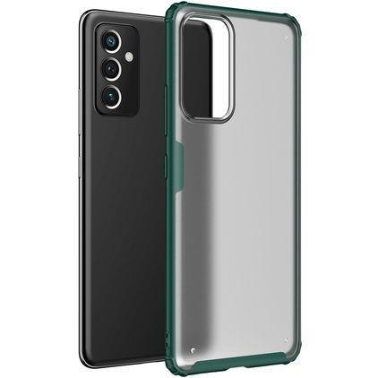 Mobigear Shockproof Coque Samsung Galaxy A82 5G Coque arrière Rigide Anti-Chocs - Vert
