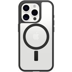 Otterbox React Coque iPhone 16 Pro MagSafe Coque arrière Rigide Anti-Chocs - Transparent / Noir