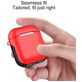 Mobigear Frosted Coque Apple AirPods 2 Coque Rigide - Rouge