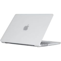 Mobigear Matte MacBook Pro 14 Pouces (2021-2026) Coque - Transparent - Model A2442 / A2779 / A2918 / A2992 / A3401 / A3112 / A3434 / A3427 / A3426