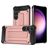 Mobigear Outdoor Samsung Galaxy S24 Plus Plastique rigide Coque arrière Antichoc - Rose doré