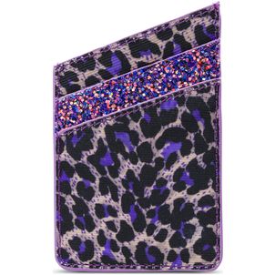 My Style Sticky Card - Porte Cartes en - 2 Cartes - Leopard