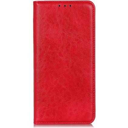 Mobigear Classic Elegance Housse Samsung Galaxy S21 Etui Porte-Monnaie - Rouge
