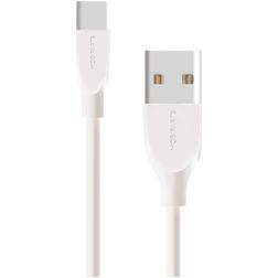 Mobiparts - Câble USB-A vers USB-C 0.5 mètre - Blanc