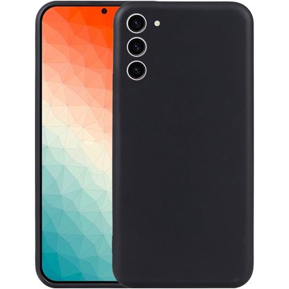 Mobigear Colors Coque Samsung Galaxy S24 Plus Coque arrière en TPU Souple - Noir