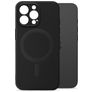 My Style Protective Flex Coque iPhone 15 Pro MagSafe Coque arrière en TPU Souple - Noir