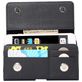 Mobigear Deluxe Belt Etui de ceinture (max 16 cm x 8,3 cm) - Pochette de ceinture - Holster - Noir