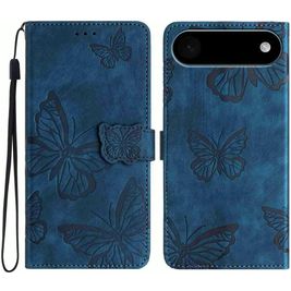 Mobigear Butterfly Housse iPhone Air Etui Porte-Monnaie - Bleu