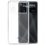 Mobilize Gelly Coque Transparente POCO X4 Pro 5G Coque arrière en TPU Souple - Transparent