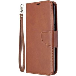 Mobigear Excellent Housse Huawei Y6p Etui Porte-Monnaie - Marron