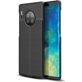 Mobigear Luxury Coque Huawei Mate 30 Pro Coque arrière en TPU Souple - Noir