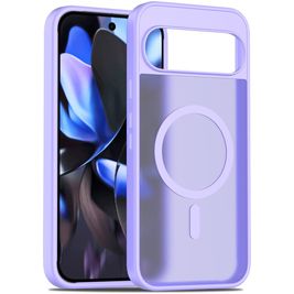 Mobigear Shockproof Coque Google Pixel 10 Pro XL MagSafe Coque arrière Rigide - Violet