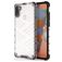 Mobigear Honeycomb Coque Transparente Samsung Galaxy A11 Coque arrière Rigide Anti-Chocs - Transparent