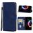 Mobigear Wallet Housse Motorola Edge 30 Neo Etui Porte-Monnaie - Bleu