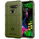 Mobigear Rugged Shield Coque LG G8 ThinQ Coque arrière en TPU Souple Anti-Chocs - Vert
