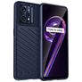 Mobigear Groove Coque Realme 9 Pro Plus Coque arrière en TPU Souple - Bleu