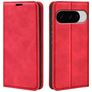 Mobigear Retro Slim Housse Google Pixel 10 Etui Porte-Monnaie - Rouge