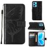 Mobigear Butterfly Realme 9 Pro Plus Étui Portefeuille - Noir