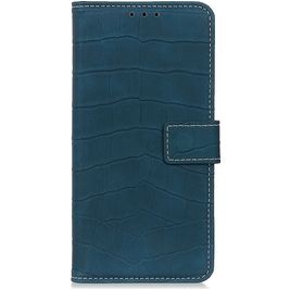 Mobigear Croco Housse Samsung Galaxy A21 Etui Porte-Monnaie - Vert