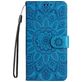 Mobigear Sunflower Housse HONOR X8 Etui Porte-Monnaie - Bleu