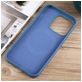 Mobigear Rubber Touch Coque iPhone 15 Pro MagSafe Coque arrière en Silicone - Bleu