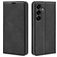 Mobigear Retro Slim Housse Samsung Galaxy S25 FE Etui Porte-Monnaie - Noir