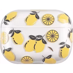 Mobigear Design Coque Apple AirPods Pro 2 Coque Rigide - Lemon