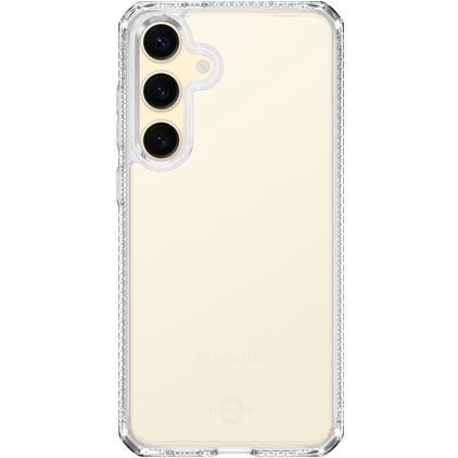 ITSKINS Level 2 SpectrumClear R Coque Transparente Samsung Galaxy S25 Coque arrière en TPU Souple Anti-Chocs - Transparent