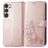 Mobigear Clover Housse Samsung Galaxy A54 Etui Porte-Monnaie - Rose doré