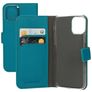 Mobiparts Saffiano Wallet Housse iPhone 11 Pro Etui Porte-Monnaie - Turquoise
