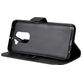 Mobigear Zipper Housse Xiaomi Redmi Note 9 Etui Porte-Monnaie - Noir