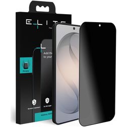 Elite Samsung Galaxy S26 Verre trempé Protection d'écran Confidentialité - Compatible Coque - Noir