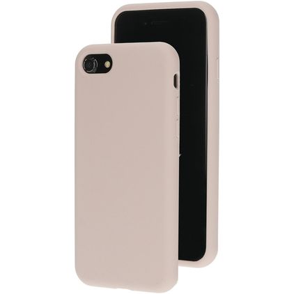 Mobiparts Coque iPhone SE (2022) Coque arrière en Silicone - Soft Salmon