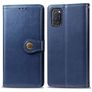 Mobigear Snap Button OPPO A52 Étui Portefeuille - Bleu