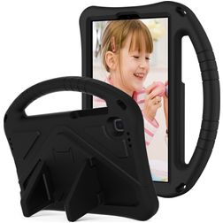 Mobigear AeroArmor Coque Samsung Galaxy Tab A7 Lite Coque de tablette pour enfants avec Poignée Enfants en EVA + Porte-crayon - Noir